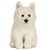 Living nature - Peluche renard arctique 30 cm