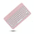 Clavier Pour Tablette Bluetooth Sans Fil Léger Longue Durée Noir Et Blanc Rose YONIS