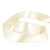 Disquette 25m Satin scintillant Ecru