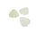 4 Sequins en nacre forme pétale 16*14mm