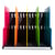 Trieur vertical Modulotop Ecoblack 5 intercalaires - Arlequin - Exacompta