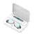 Ecouteurs Bluetooth Réduction De Bruit HD Étanche Avec Boîtier De Charge LED Blanc YONIS