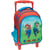 Sac à dos à roulettes Super Mario 31 CM Trolley maternelle
