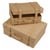 2 valisettes vintage en carton 14 x 7,5 x 5 cm
