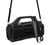 Enceinte Bluetooth Portable Avec Micro Et Sangle Son Parfait En Extérieur Noir YONIS