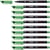 Lot de 10 marqueurs permanents pointe moyenne 1 mm - STABILO - Vert