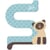 Lettre S - Chat Siamois - Sevi