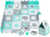 Tapis d'eveil Bébé, Tapis de Puzzle en Mousse EVA 150*150 - Tapis de Jeu avec Rebord