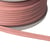 Double cordon 9mm vieux rose au mètre