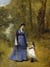 Puzzle 2000 pièces - Jean-Baptiste-Camille Corot : Madame Stumpf et sa fille, 1872 - Grafika
