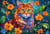 Puzzle 1000 pièces - Chat Mosaïque - Alipson Puzzle