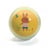 Ballon plastique Sweety Ball 12 cm - Djeco - Beige