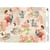 Feuille papier calque, papier velin scrapbooking Fabrika Decoru 30 x 42 cm HEURE DU THE 0205