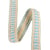 Bobine galon passe ruban 15m bleu acier