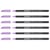 Lot de 6 feutres de coloriage pointe fine - EDDING - Lavande baies - 1 mm