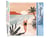 Peinture par Numéro Figured'Art - Promenade sur la plage au coucher du soleil - Kit de Loisir Créatif DIY Numéro d'Art Complet - 40x50cm sans châssis en bois