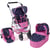 Poussette pour poupées, 3 en 1 EMOTION - Papillon