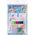 PlayColor - Gouache pour textile Playcolor 6 pcs + Pochoirs Garçon