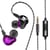 Casque Sport HiFi Intra-Auriculaire Quad-Core Son HD Ergonomique Confortable Violet 2 YONIS
