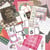 Bloc de 48 feuilles recto Miss Claus Craft Smith