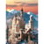 Puzzle chateau du neuschwanstein sous la neige 1500 pieces - collection paysage - clementoni - 31925