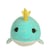 Peluche - Peluche sonore Narval Bellabloo Friends - 18 cm
