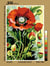 Canevas antique Coquelicot 30x40cm