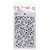 Pochoir plastique souple réutilisable 24 x 14.5 cm Ciao Bella WINTER FLOWERS 59