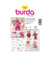 Patron Burda Creative 7753 Vêtements de poupées taille n°POUPEE