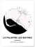 Affiche Carte La Palmyre les Mathes | A3 : 29,7x42cm