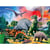 Puzzle xxl le monde des dinosaures 100 pieces - ravensburger - 10957
