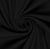 Tissu Micro Polaire tout doux uni Noir