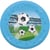 1 Assiette Réutilisable Football - Ø 21 cm