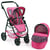 La poussette combinée 2 en 1 EMOTION pour poupées - coloris 82.