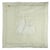 Grand tapis 100x100 cm en Lin Vert tilleul