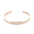 Bracelet cuivre Forme jonc arrondi Grand modèle - Omsaé
