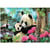 Puzzle la famille de panda 1000 pieces - collection animaux - educa 17995