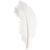 Plumes d'autruche, L : 35-40 cm, blanc, 1 pièce