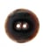 Carte de 1 bouton Coco laqué Marron 30mm - Union Knopf Marron