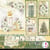 12 papiers scrapbooking carterie 30 x 30 cm Ciao Bella SPARKLING CHRISTMAS