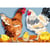Princesse - Canevas antique Nid de poule 32x50 cm