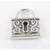 MégaCréa - Breloque en métal Cadenas Argenté