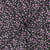 Tissu Viscose EcoVero petits coeurs Lila sur fond Noir