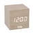 Réveil numérique T'nB - Cube - Bois