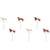 6 Pics Cake Toppers Mon Joli Cheval