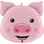 Ballon Géant Tête de Cochon - 76 cm