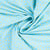 Tissus Jersey Coton imprimé Poussins jaunes sur fond Bleu turquoise