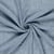 Tissu Polyester aspect Lin uni chiné Bleu denim
