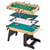 Table multi jeux pliable 4 en 1 ados - Baby-foot - Billard - Ping Pong - Hockey