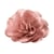 Broche fleur 11cm vieux rose